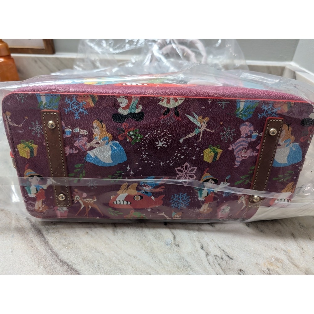 Disney Parks Dooney & Bourke 2023 Disney Classics Christmas Tote NWT - Picture 5 of 5